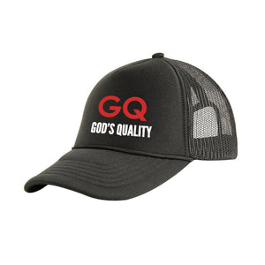 UNISEX FOAM BRIM “ORIGINAL GQ” EMBROIDERED SNAP-BACK CAP