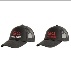 UNISEX FOAM BRIM “ORIGINAL GQ” EMBROIDERED SNAP-BACK CAP