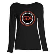 Load image into Gallery viewer, WOMEN’S SIGNATURE LOGO LONG SLEEVE  SHIRT
