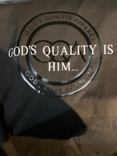 Load image into Gallery viewer, MEN’S “GOD’S QUALITY IS HIM...” LONG SLEEVE SHIRT
